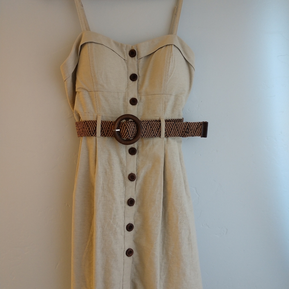 Cream dress